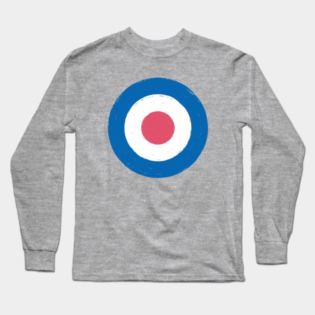 RAF ROUNDEL Long Sleeve T-Shirt by LAZYJStudios